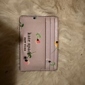 Kate Spade Pastel Floral Card Holder